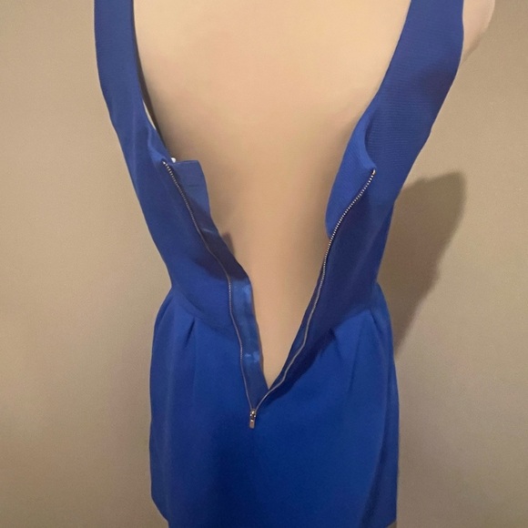 Banana Republic Vibrant Blue Midi Fit & Flare Dress with Pockets,
size 8 - Picture 5 of 11